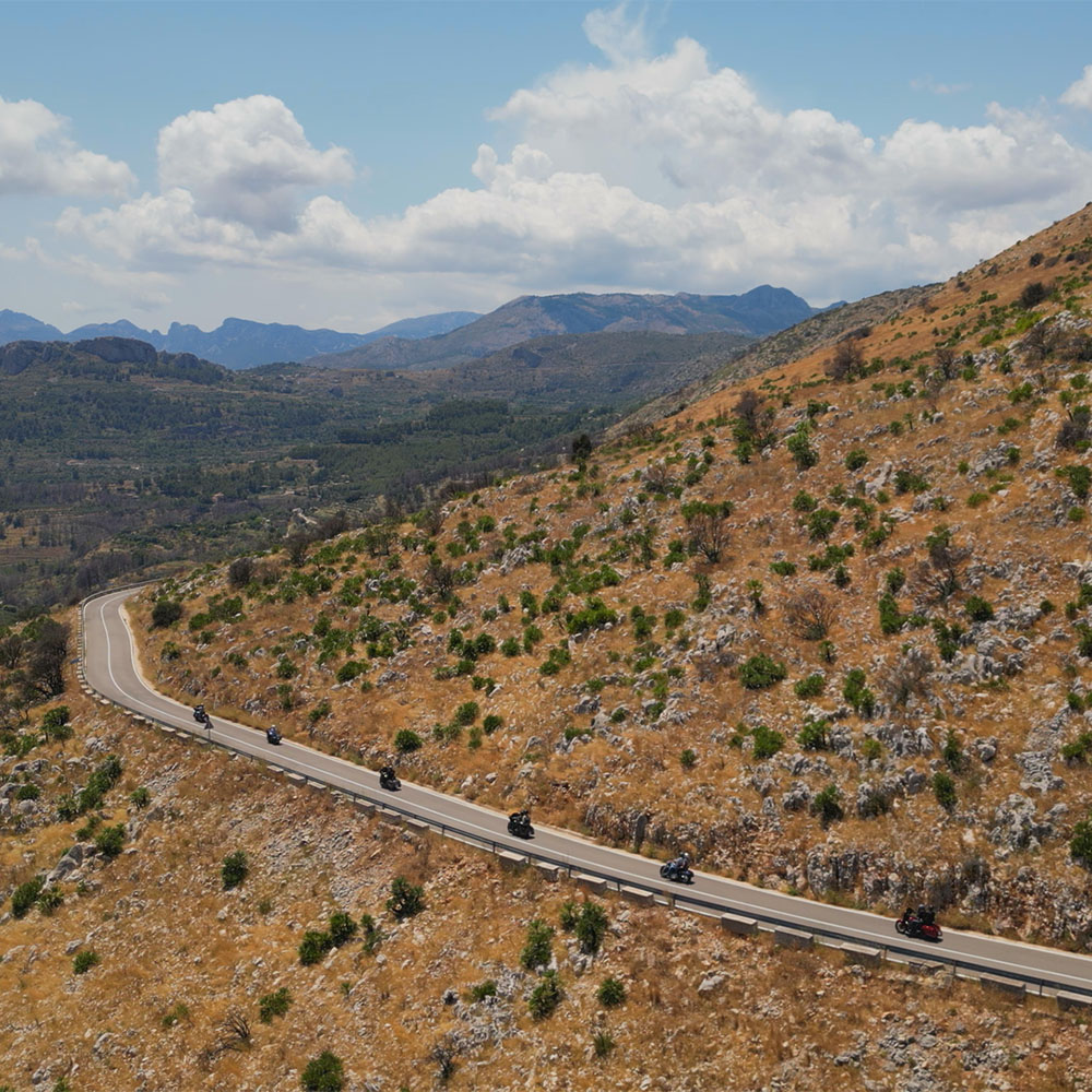 Motorradtour durch Alicante mit M-Motorradreisen und Gerd Scheidel